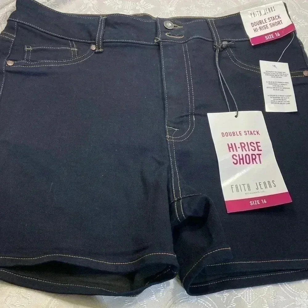 Faith jeans shorts size 16 - Picture 16 of 16